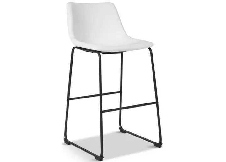 Henley White 30  Bar Stool