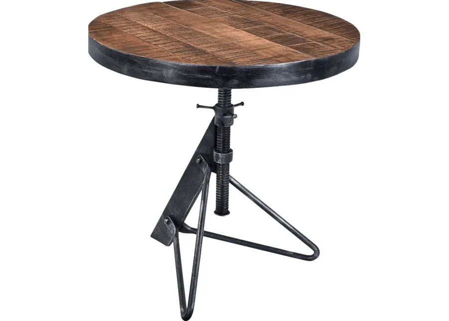 Stellan Brown Accent Table-Brown