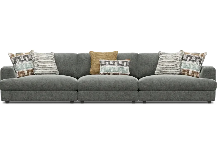 Montecito Charcoal 3 Pc Sectional-148