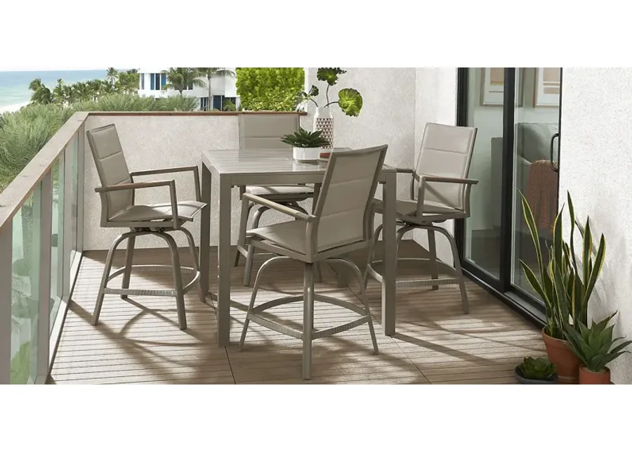 Solana Taupe 5 Pc Outdoor Balcony Dining Set with Swivel Stools 1 43258-solana-taupe-5-pc-outdoor-balcony-dining-set-with-swivel-stools-1.webp
