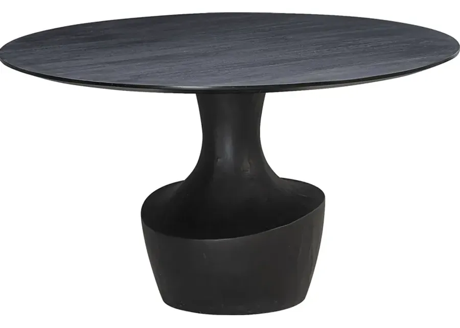 Kondelin Black Dining Table-Black