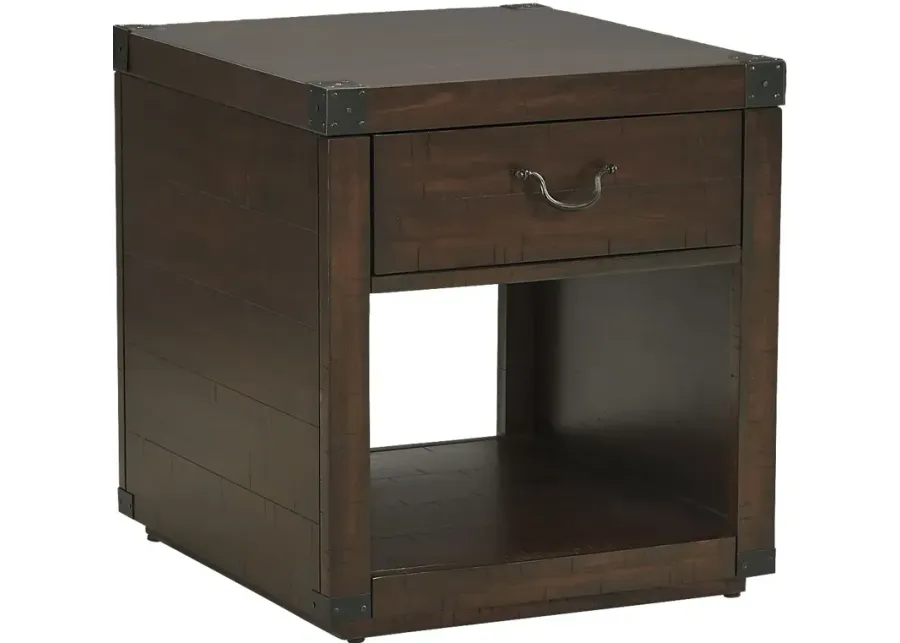 Sandsen Way Brown End Table-22