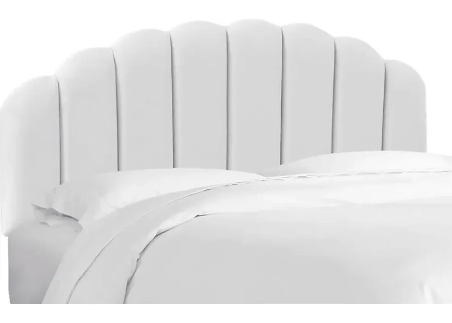 Eloisan White King Headboard-White