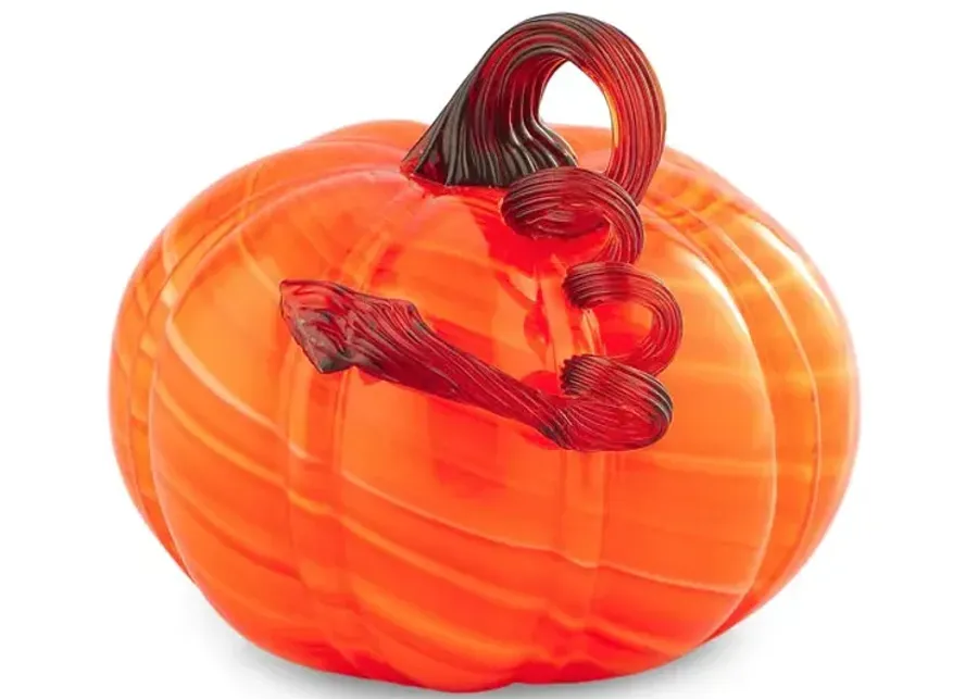 5.5  Glass Pumpkin