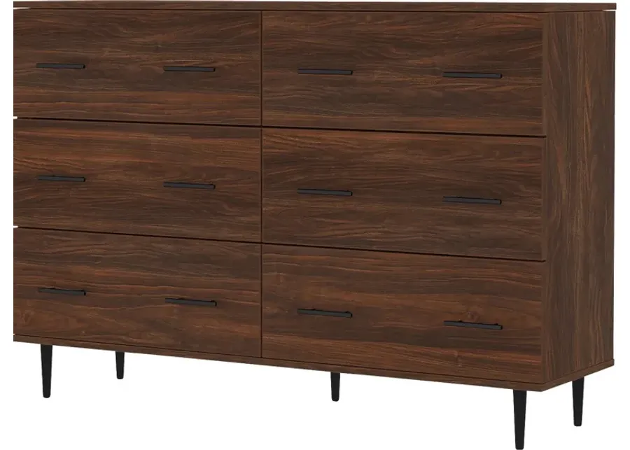 Cabarrus Walnut Dresser-Walnut