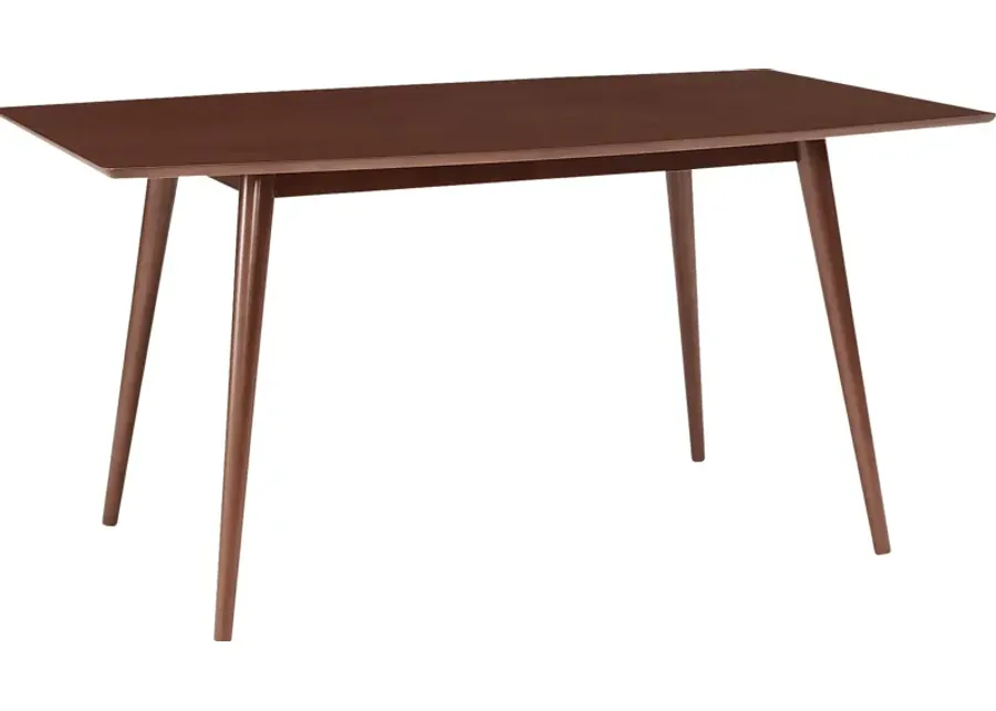 Niblic Walnut Dining Table-Walnut