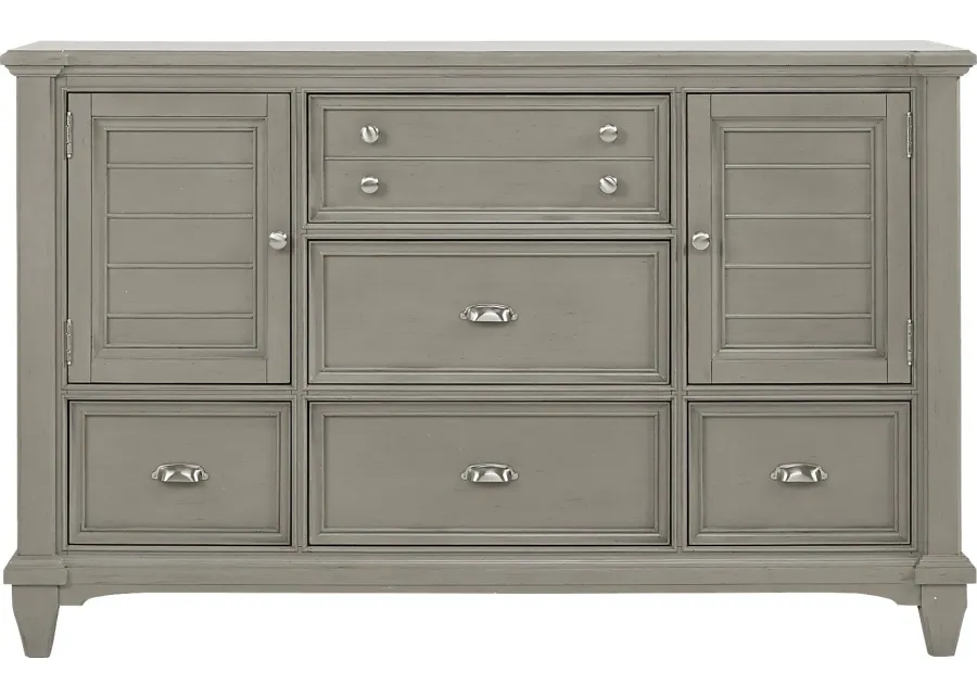 Hilton Head Gray Door Dresser-64