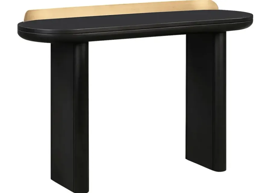 Feldin Black Desk-Black