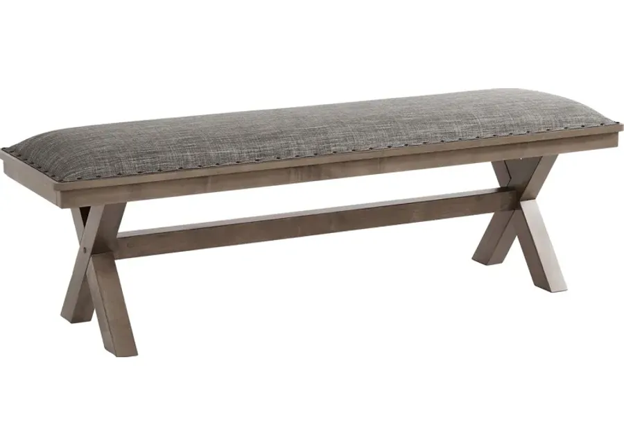 Hazelnut Woods Brown Bench-62