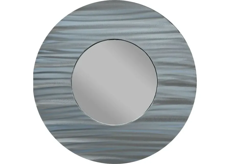 Laritza Silver Mirror-Silver
