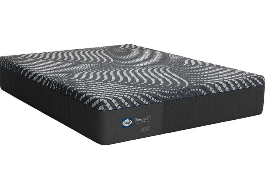 Sealy Posturepedic Plus Albany Foam Split King Mattress with Head Up Only Base-80