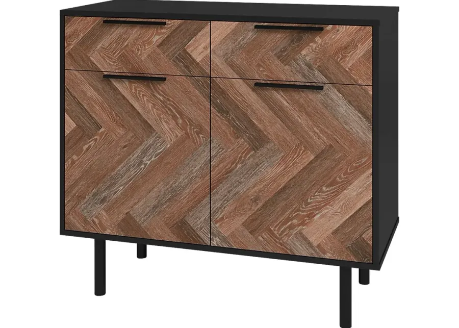 Airedale II Black Sideboard-Black