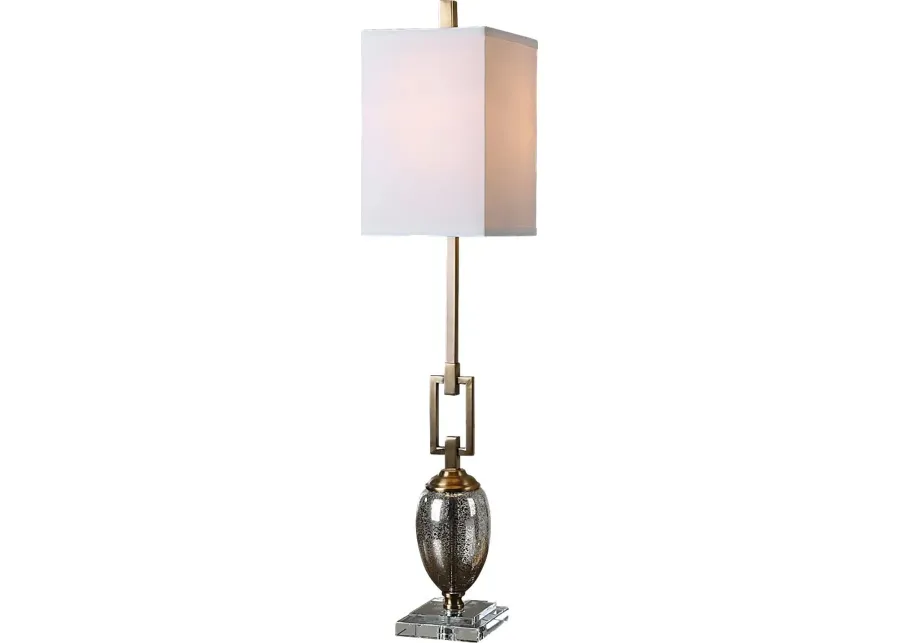 Cappinton Silver Lamp-Silver