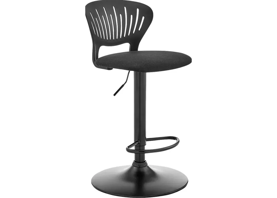 Victorlee Black Barstool-Black