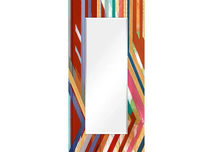 Denita Red Mirror-Red
