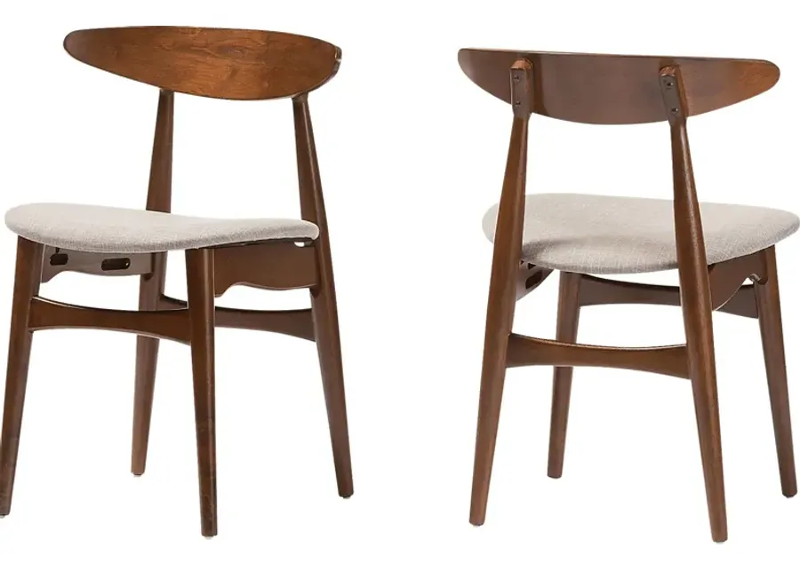 Balmorhea Brown Dining Chair-Brown