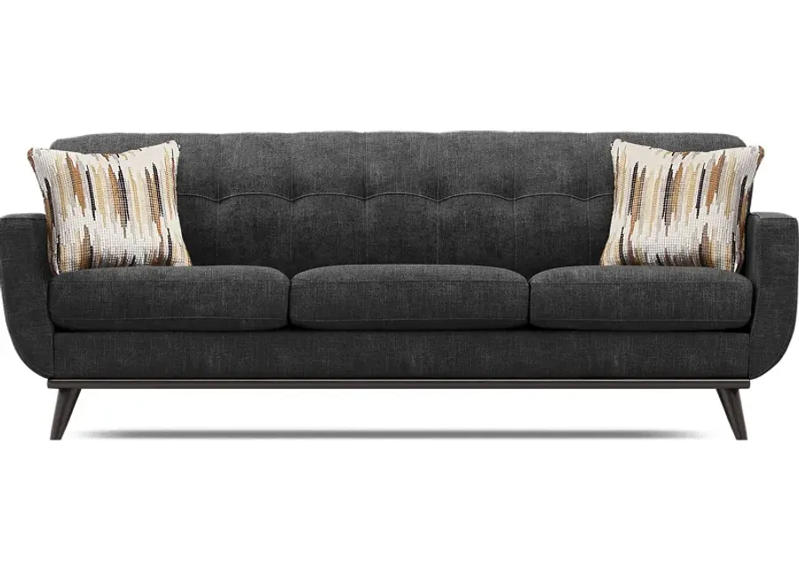 East Side Black Sofa-91.25