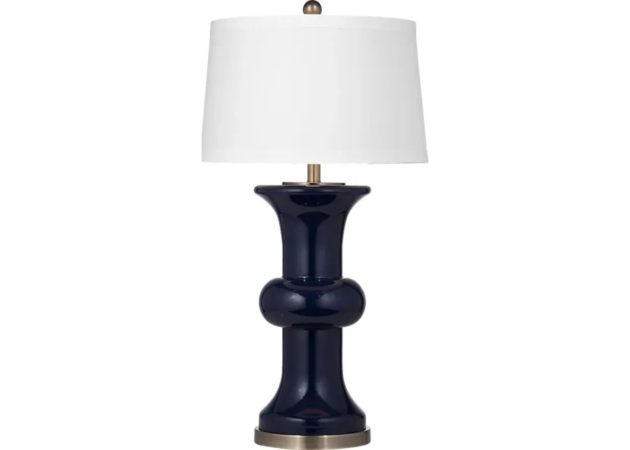 Mowata Navy Lamp-Navy