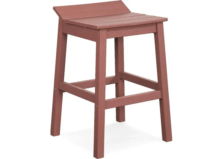 Addy Red Outdoor Barstool-18