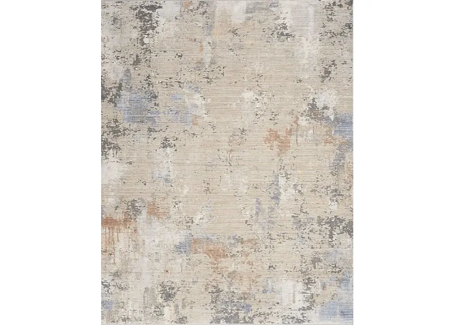 Crique Beige 7'10 x 10' Rug-Beige, Gray