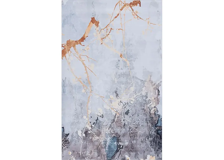 Nilveth Gray/Multi 8' x 10' Rug-Multi, Gray