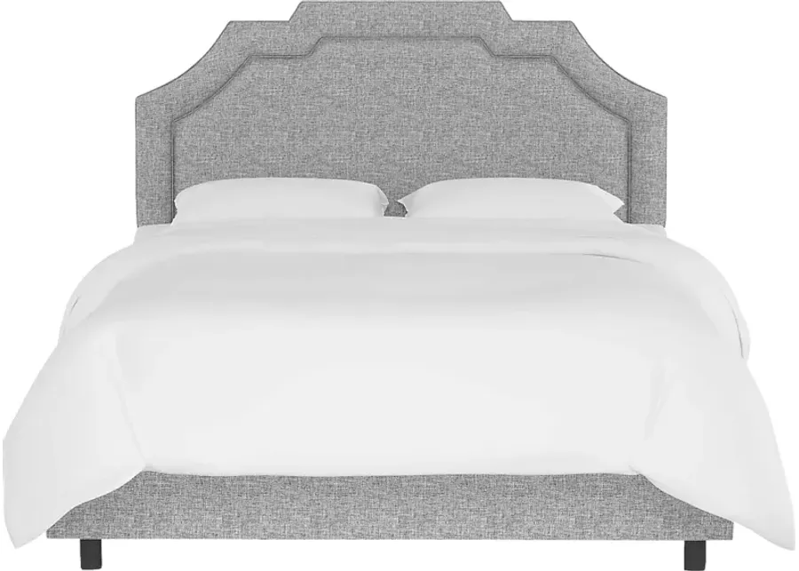 Evarelle I Light Gray King Bed-Light Gray