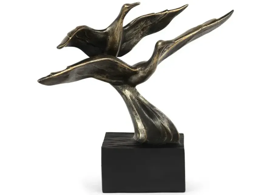 Duo Bird Sculpture