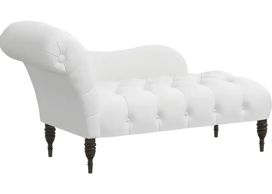 Clairhaven White Settee-White