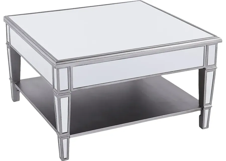 Bellway Gray Cocktail Table-Gray
