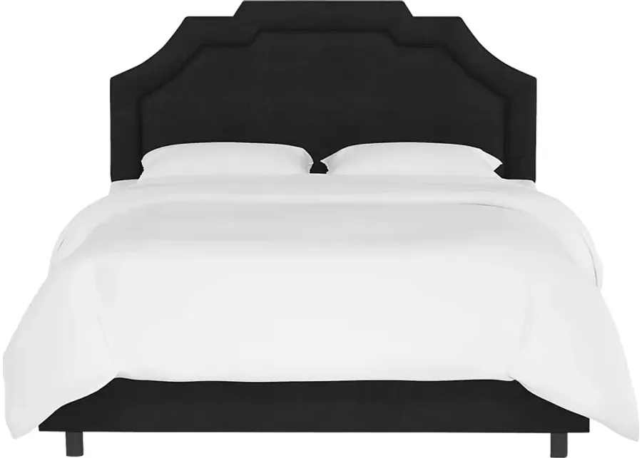 Evarelle I Black Twin Bed-Black