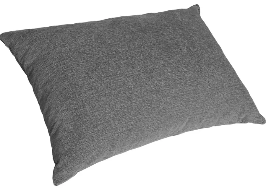 Kids Kimmy Gray Bean Bag Chair and Floor Pillow-Gray