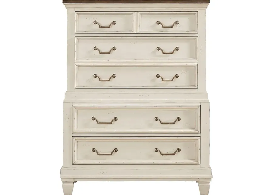 Provence White Chest-43.75