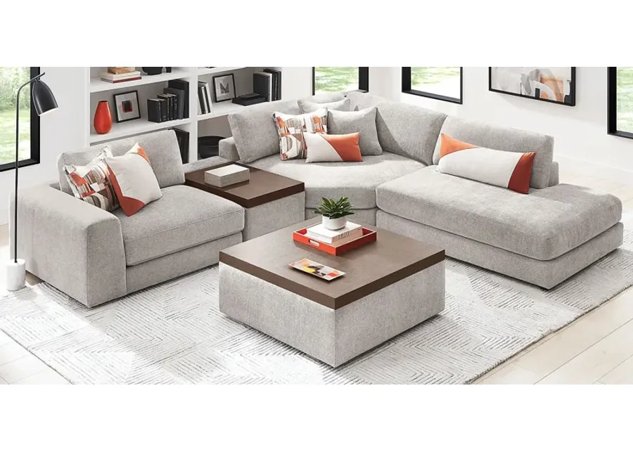Gray 4 Pc ModularThree-139.5