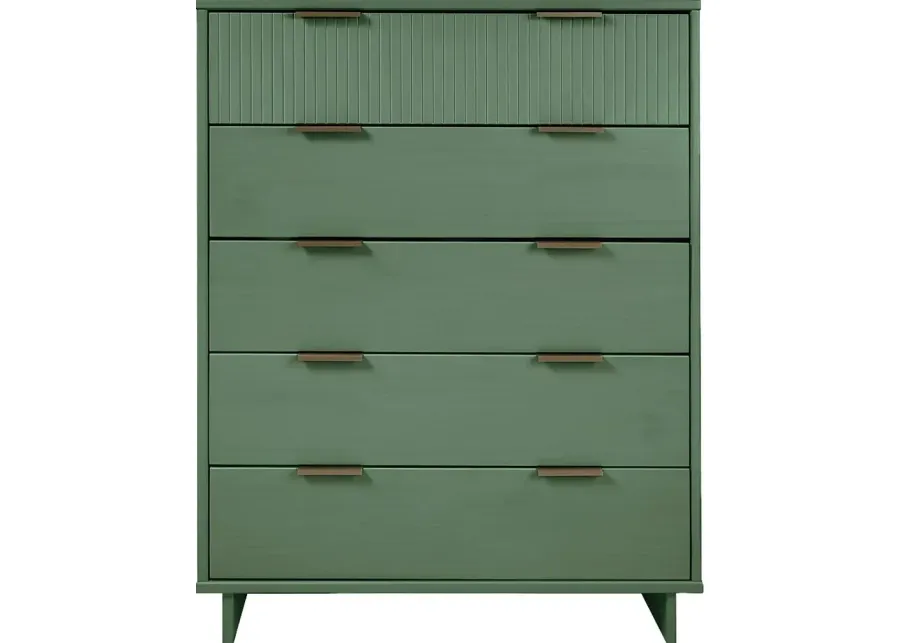 Bremmer III Green Dresser-Green
