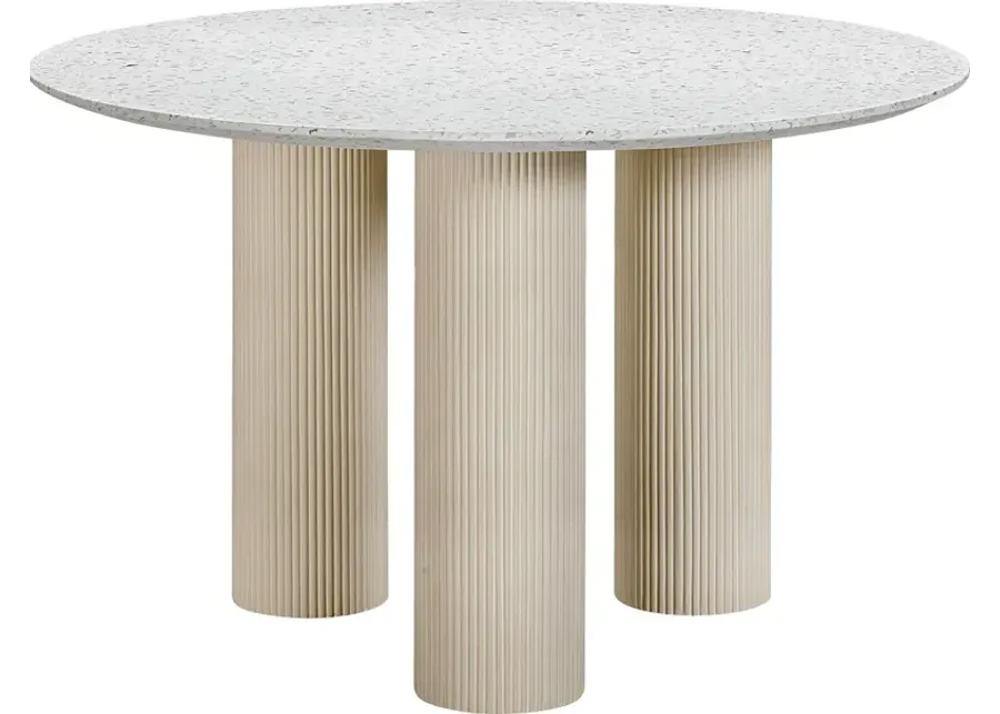 Centrillion Cream Dining Table-Cream