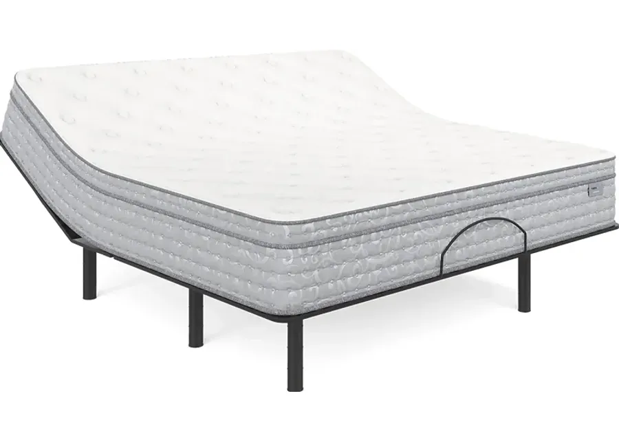 Therapedic Everdeen King Mattress with Head Up Only Base