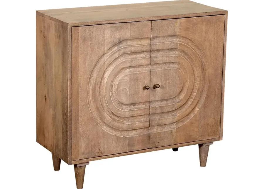 Allynwood Brown Accent Cabinet-Brown