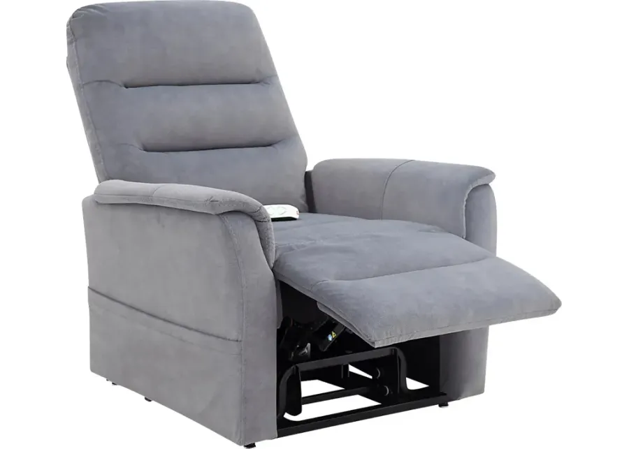 Noorriop Gray Power Lift Chair-Gray