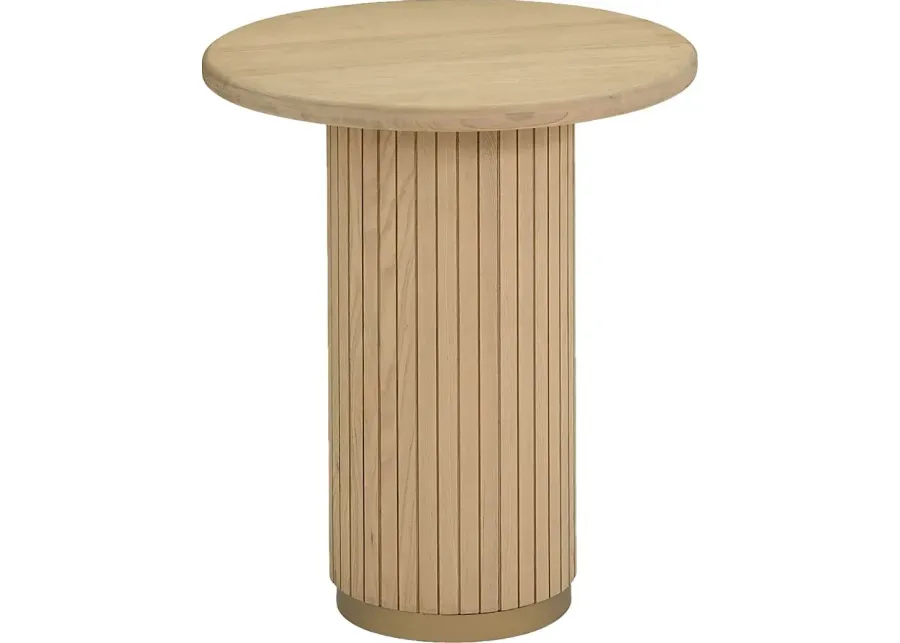 Bequette Brown Sofa Table-Brown