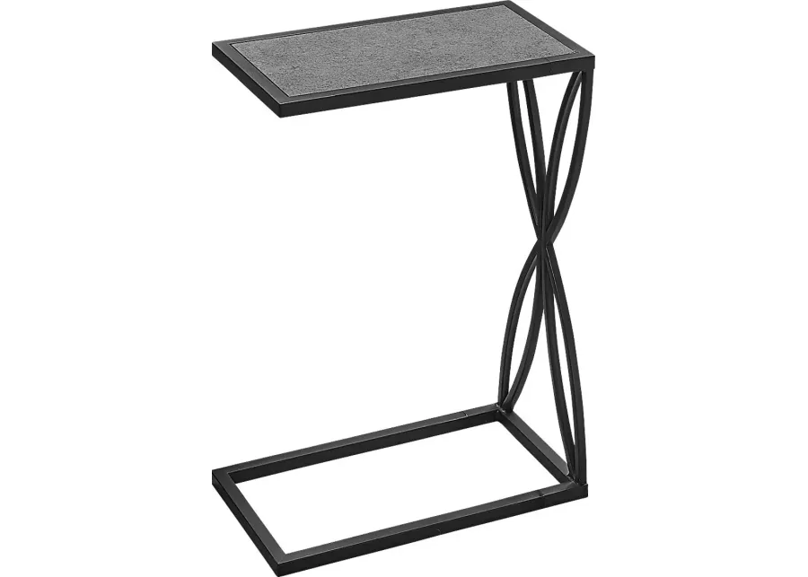 Bruegman Gray Accent Table-Gray