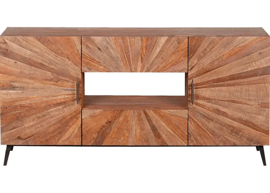 Gunnison Creek Natural 69 in. Credenza-69