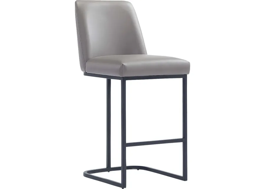 Foxiana Gray Counter Stool-Gray
