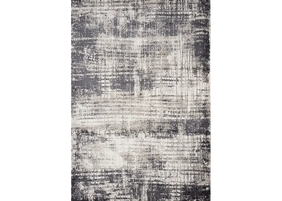 Fasil Charcoal 7'11 x 9'9 Rug-Charcoal