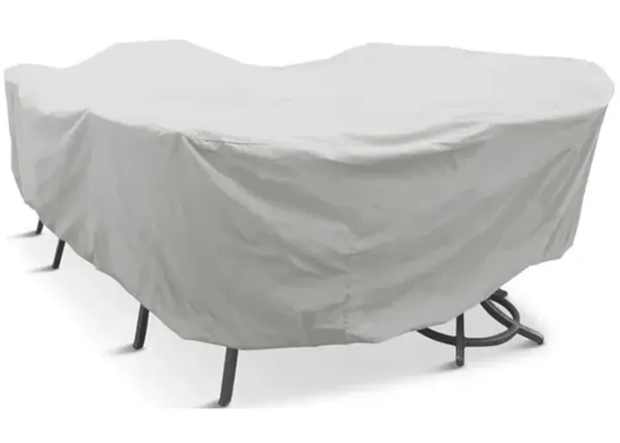 Large Oval Rectangle Patio Set Cover