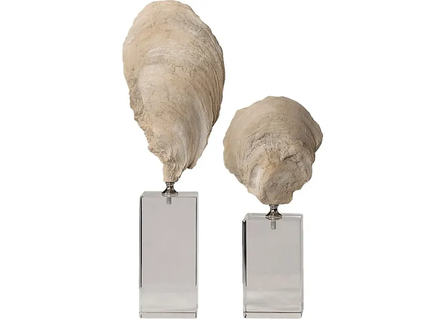 Hadile Ivory Sculpture, Set of 2-Ivory