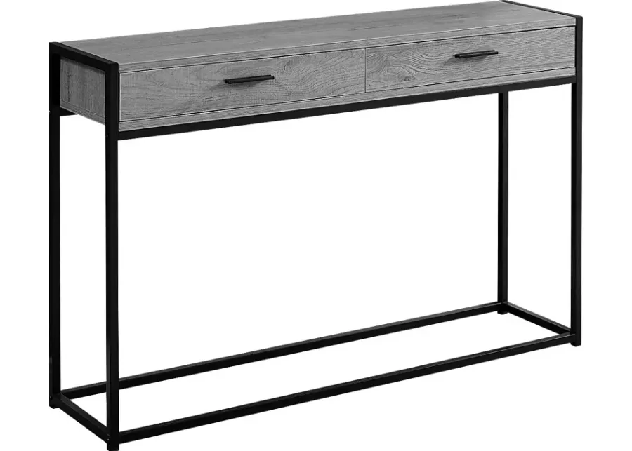 Fairwin Gray Console Table-Gray