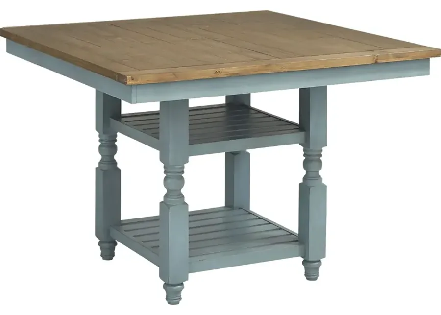 Spring Cottage Blue Counter Height Dining Table-51 1 48026-spring-cottage-blue-counter-height-dining-table-51-1.webp