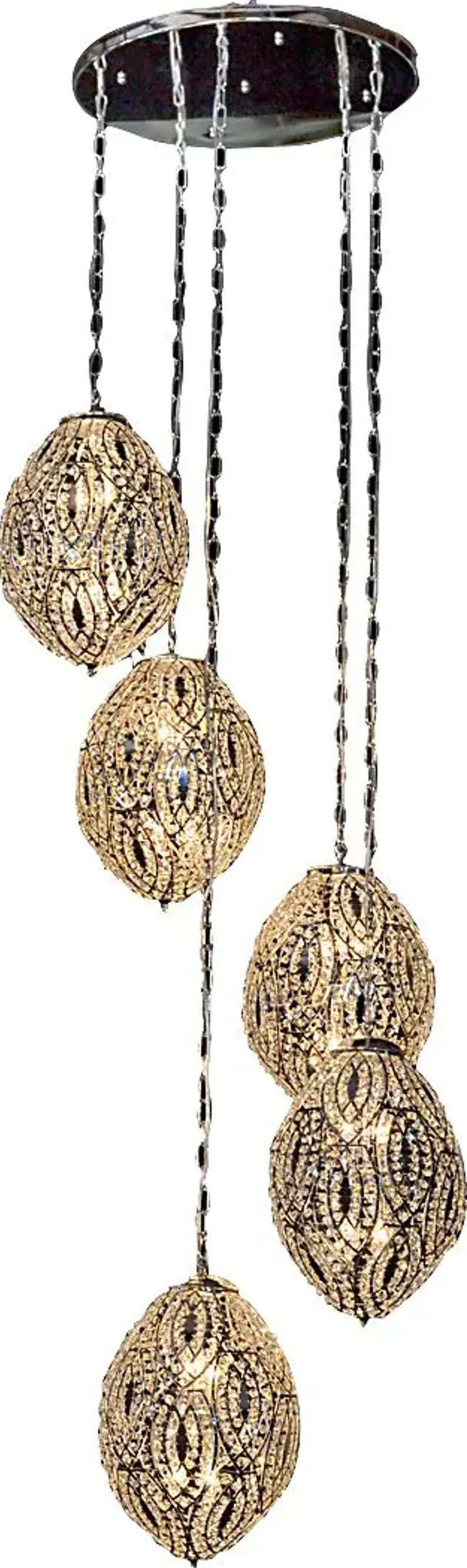 48031-luhman-silver-chandelier-silver-4.webp Luhman Silver Chandelier-Silver