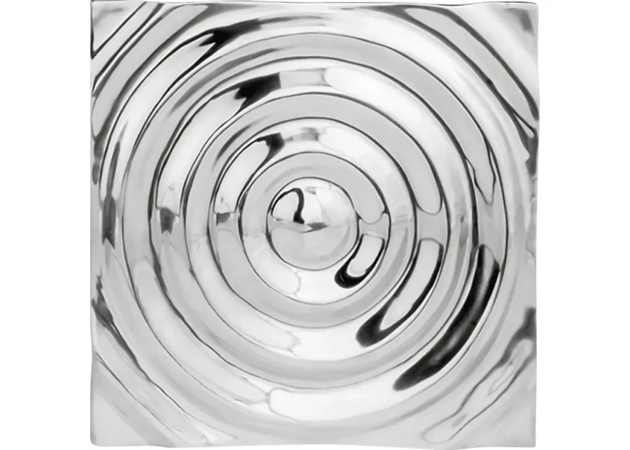 Parkoaks I Silver Wall Decor-Silver