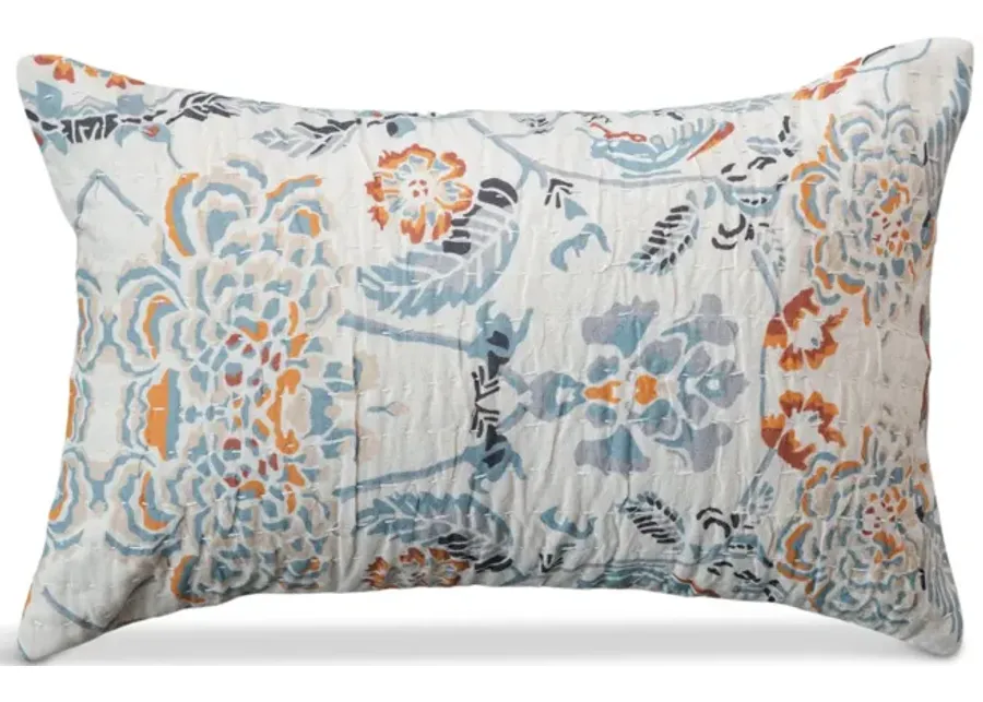 Floral Lumbar Pillow
